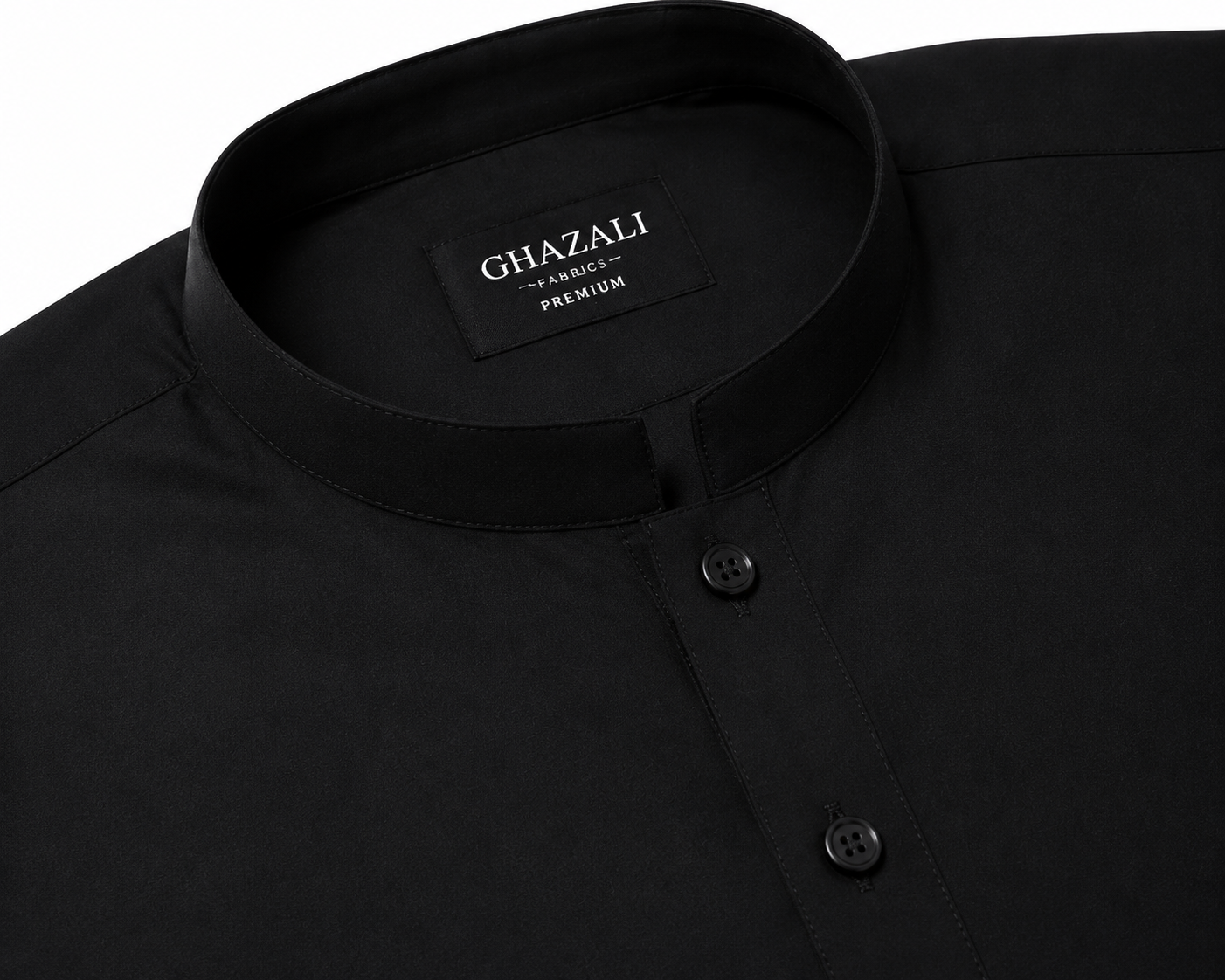 Jet Black Men's Shalwar Kameez – Elegant Traditional Wear