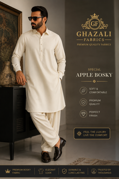Special Apple Bosky – Premium Quality Shalwar Kameez Fabric