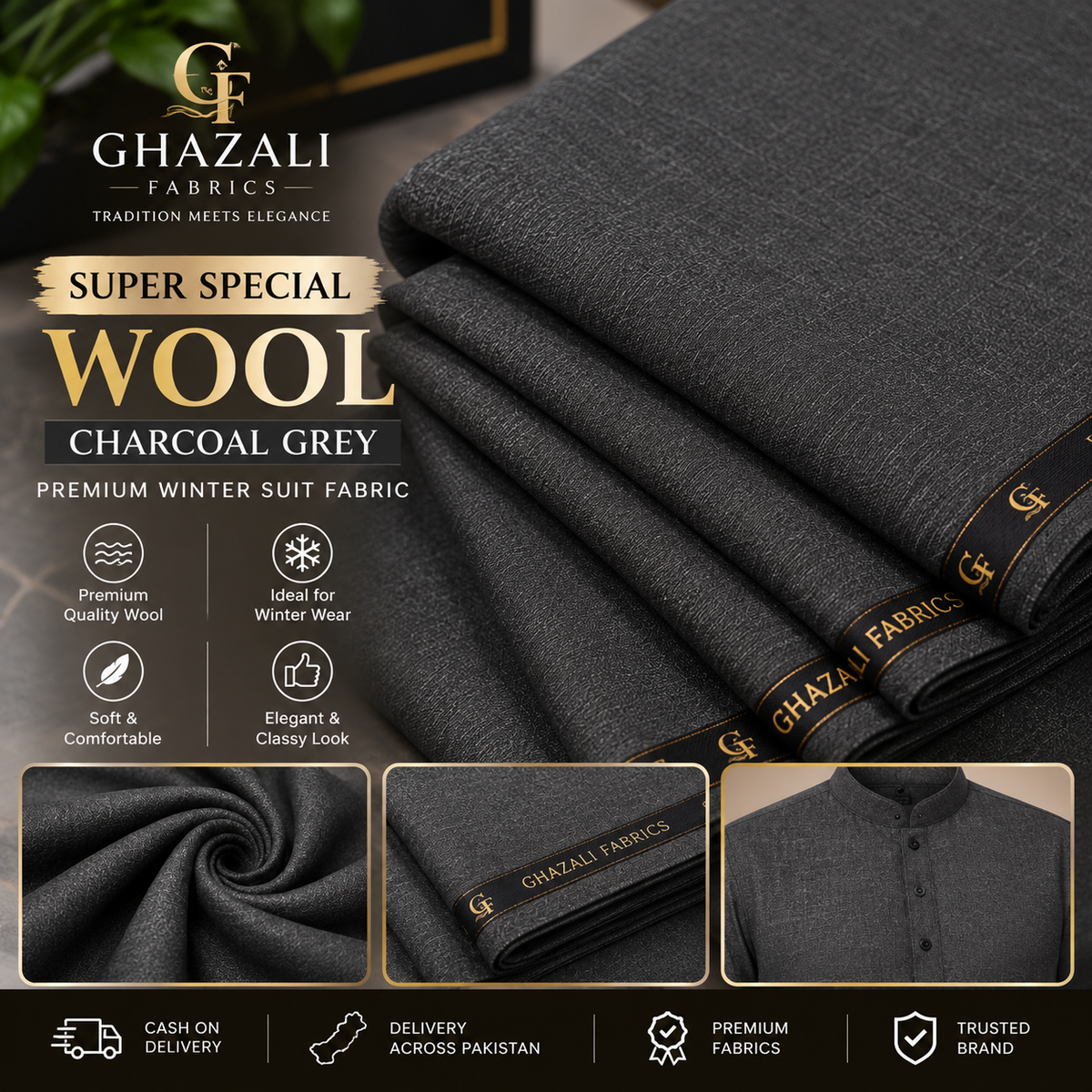 Super special Wool | Dark Brown