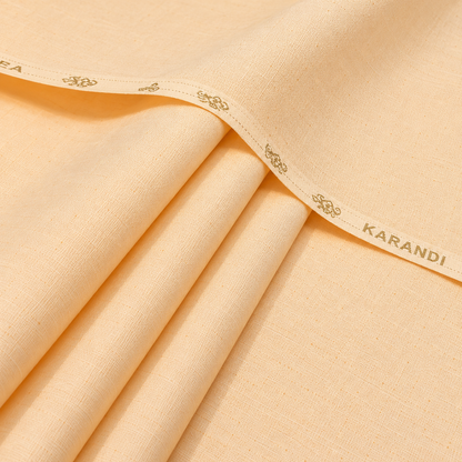 ALLA WASYA Premium Karandi - OFF WHITE - CREAM COLOR